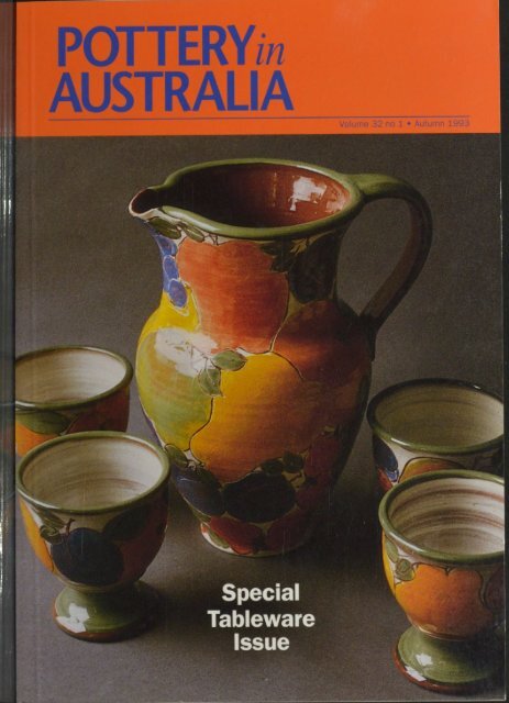 Pottery In Australia Vol 32 No 1 Autumn 1993