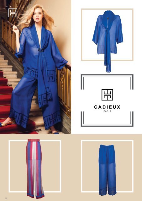 Cadieux Paris Catalog SS 18