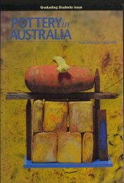 Pottery In Australia Vol 32 No 2 Winter 1993