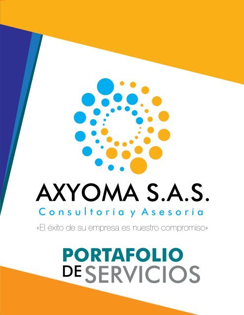 PORTAFOLIO DE SERVICIOS AXYOMA S.A.S.