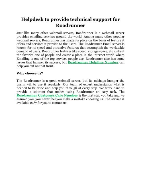 Roadrunner Pdf New