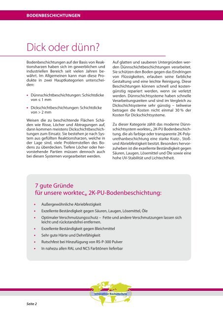 EAG - worktec Bodenbeschichtungen