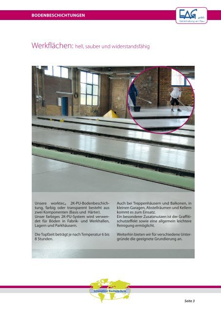 EAG - worktec Bodenbeschichtungen