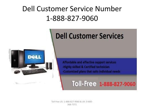 Dell Customer Service Number 18888279060