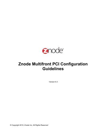 znode_multifront_pci_config_guidelines