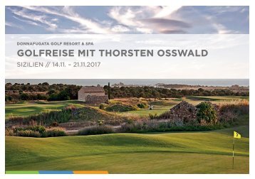 Golfreise Sizilien Thorsten Oßwald 14.11. - 21.11.2017