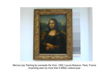 Monna Lisa, Painting by Leonardo Da Vinci, 1502, Louvre Museum ...