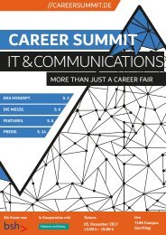 Career Summit IT & Communications 2017  - More than just a career fair 