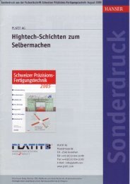 Hightech-Schichten zum Selbermachen