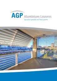 Aluminium Louvres - AGP Pty Limited