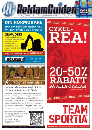 ReklamGuiden Kalix v32 -17 (7/8-13/8)