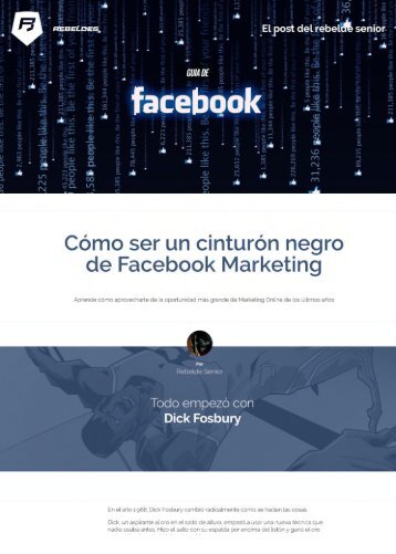 informe Facebook Rebeldes