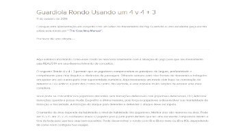 Guardiola -  Rondo Usando 4 V 4 + 3  