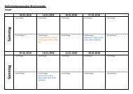 Hallenbelegungsplan Wochenende 2018