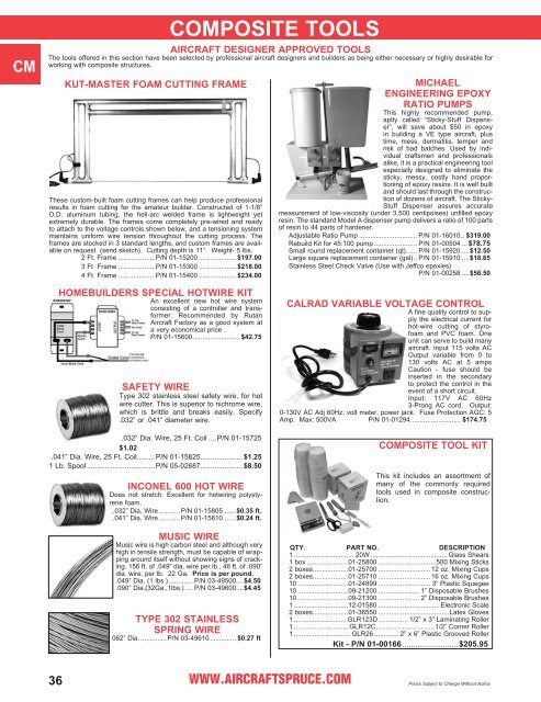 2017-2018 Aircraft Spruce Catalog