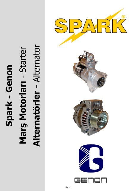 Original Starter and Alternator Parts - Оригинальные стартеры и генераторы