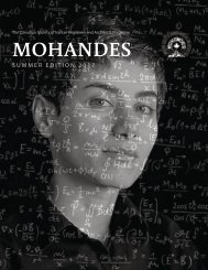 Mohandes Magazine: Summer Edition 2017