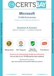 70-698 Exam Questions - [2017] Latest Microsoft 70-698 Dumps | Shortcut to Success