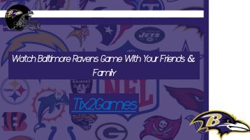 Cheap Baltimore Ravens Tickets