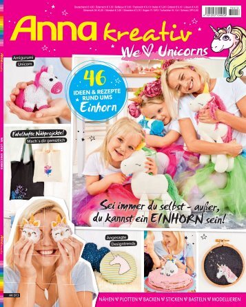 Anna kreativ AK 013 - We love Unicorns