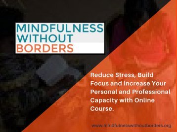 Mindfulness Without Borders