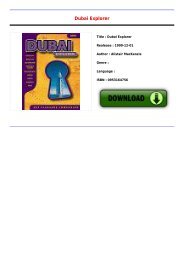 Best E-Book Dubai Explorer Free Collection