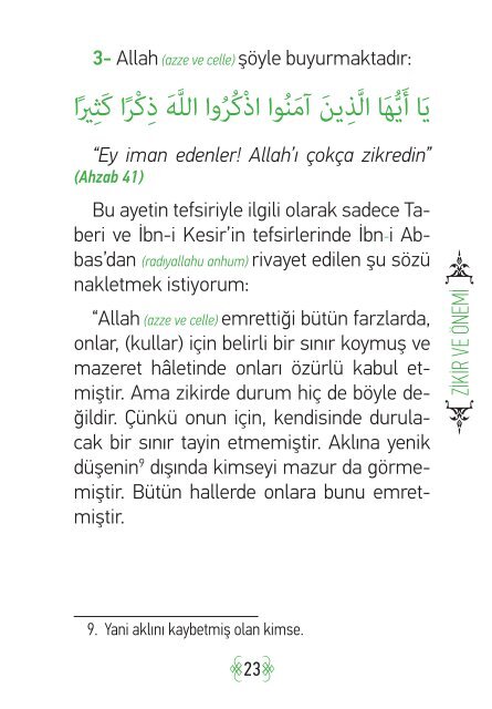 Hısnu'l Mücahidin (Mücahidin Kalesi)