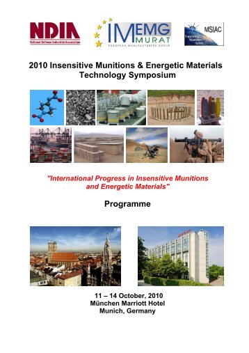 2010 Insensitive Munitions & Energetic Materials Technology ...