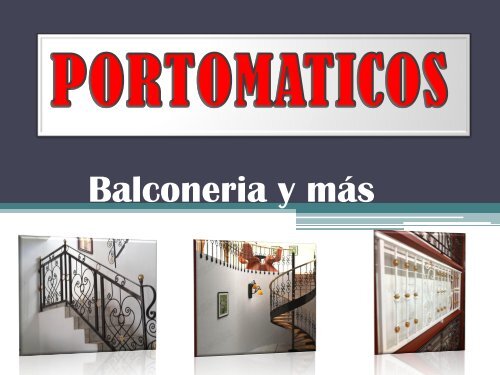 Catalogo Portomaticos ok