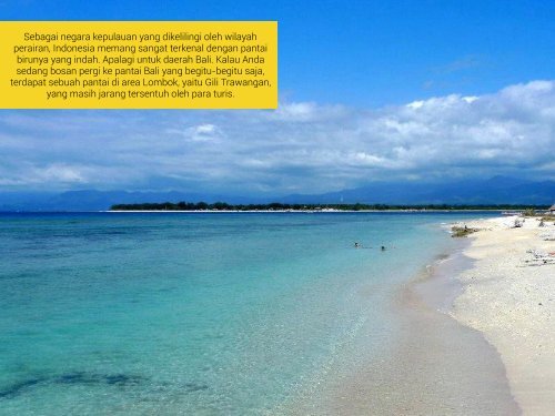 Tiket2 - Gili Trawangan, Rajanya Laut Biru