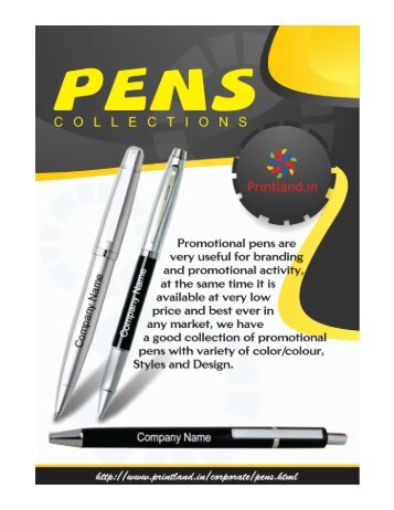 Promotional Pens - Buy Corporate Bulk Pens with Logo Printed Online in India
