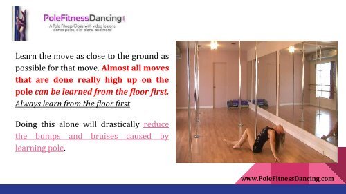 Learn Moves On Dance Poles Safely When You Have NO Spotter