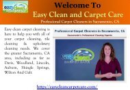 Folsom carpet cleaning