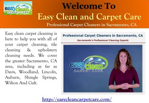 Folsom carpet cleaning