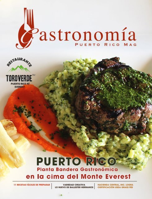 Gastronomía Puerto Rico Magazine - Año 2 Vol. 6