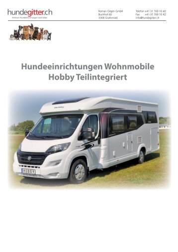 Hundeeinrichtungen_Wohnmobile_Hobby_Teilintegriert