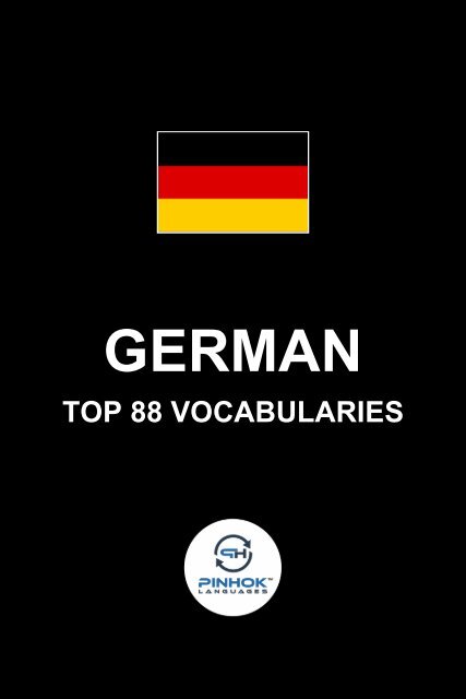 German Top 88 Vocabularies
