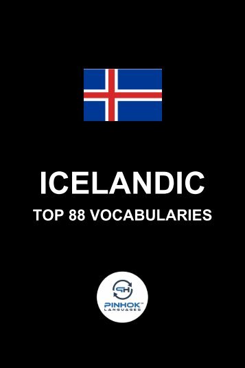 Icelandic Top 88 Vocabularies