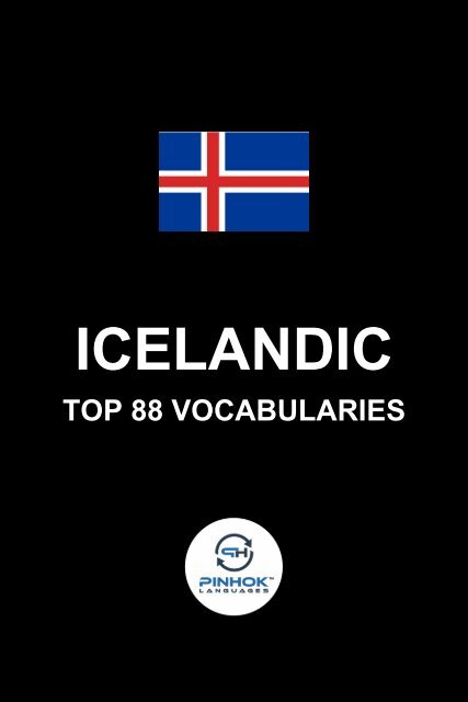 Icelandic Top 88 Vocabularies