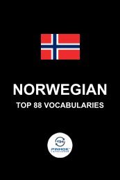Norwegian Top 88 Vocabularies