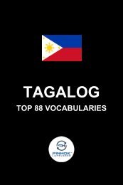 Tagalog Top 88 Vocabularies
