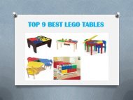 TOP 9 BEST LEGO TABLES