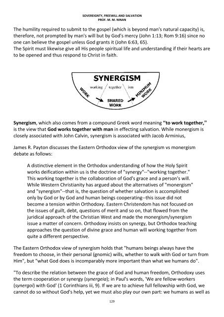 Calvinism and Arminianism