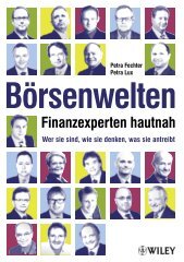 Börsenwelten Finanzexperten hautnah Wer sie sind, wie ... - Sauren