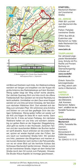 Pocketguide Wander- und Spaziertouren