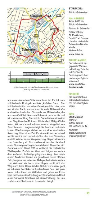 Pocketguide Wander- und Spaziertouren