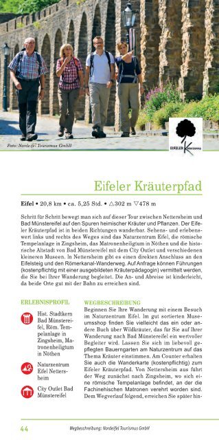 Pocketguide Wander- und Spaziertouren