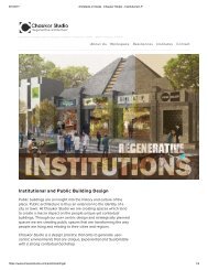 institutional architecture