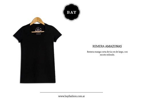 Catálogo BÁSICOS - Bay Fashion OI17