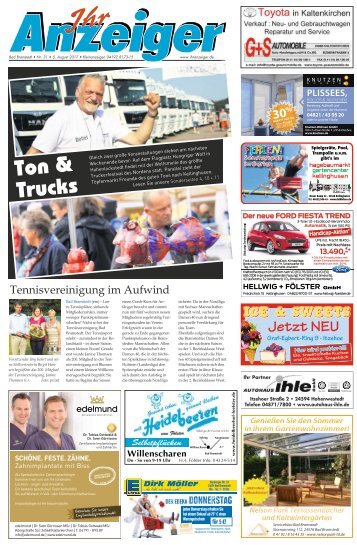 Ihr Anzeiger Bad Bramstedt 31 2017